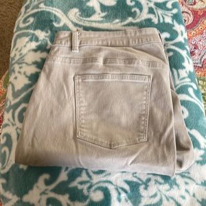 Talbots tan jeans